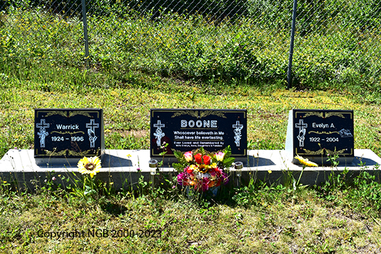 Warrick & Evelyn Boone