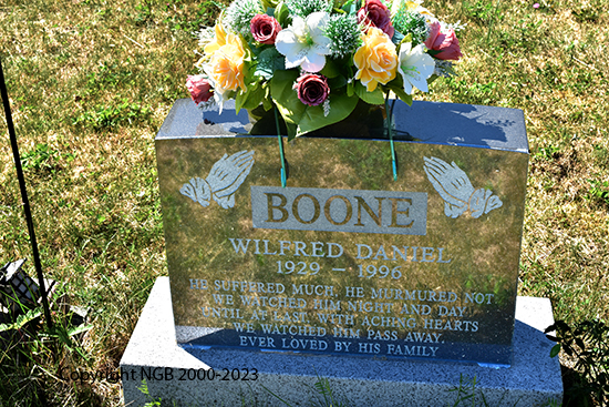 Wilfred Daniel Boone