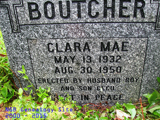 Clara Mae Boutcher
