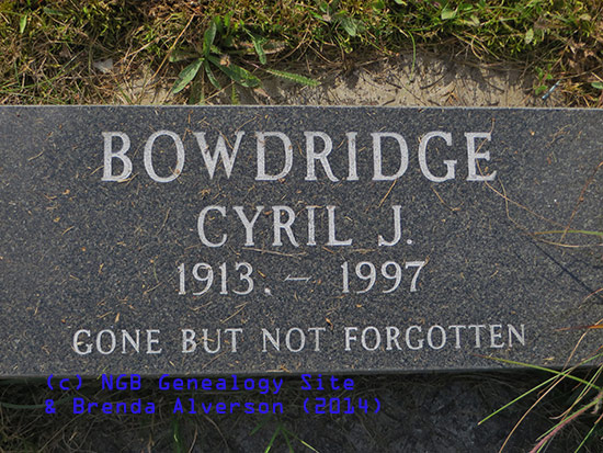 Cyril J. Bowdridge