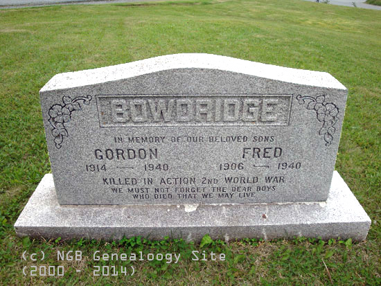 Gordon & Fred Bowdridge