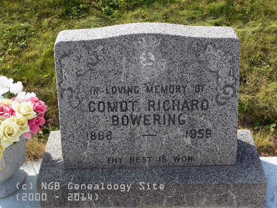 Comdt Richard bowering