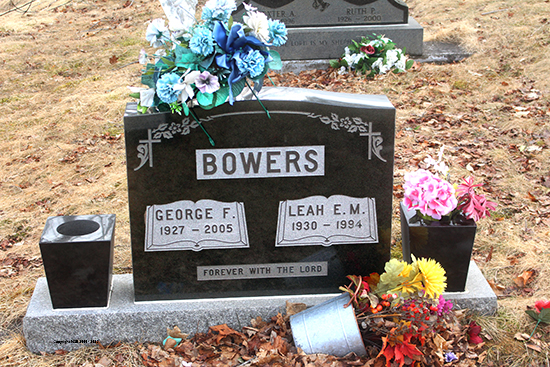 George F. & Leah E. M. Bowers