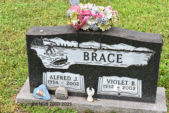 Alfred J. & Violet B. Brace