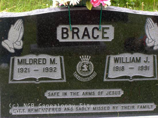 MILDRED AND WILLIAM  BRACE