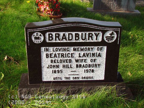 Beatrice Lavinia Bradbury