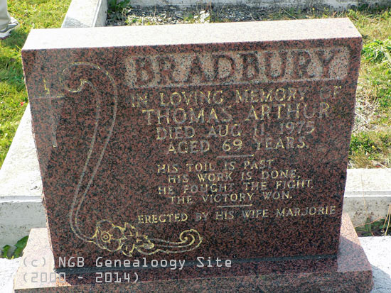 Thomas Arthur Bradbury