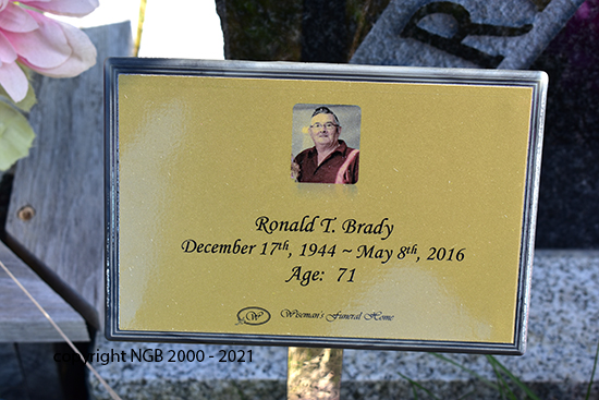 Ronald & Sarah Brady