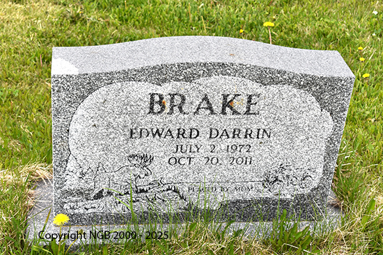 Edward Darrin Brake