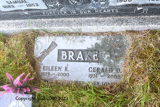 Gerald & Eileen Brake