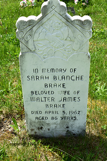 Sarah Blanche Brake