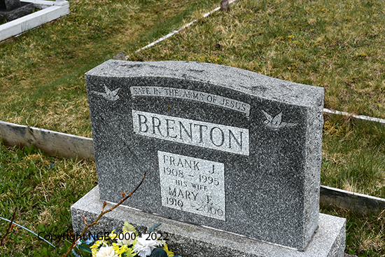 Frank J, amp; Mary F. Brenton