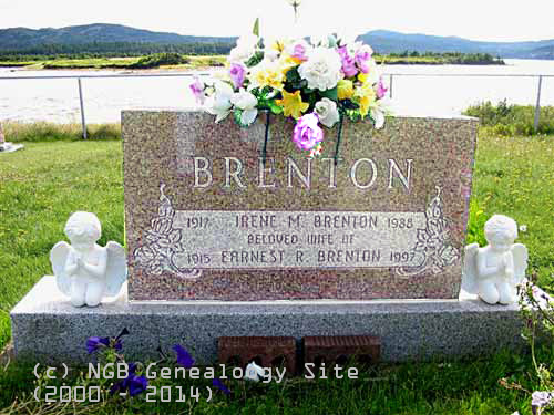 Irene M. & Earnest R. Brenton