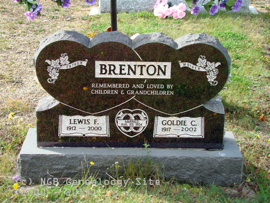 Lewis and Goldie Brenton