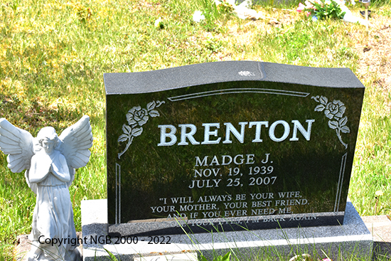 Madge J. Brenton