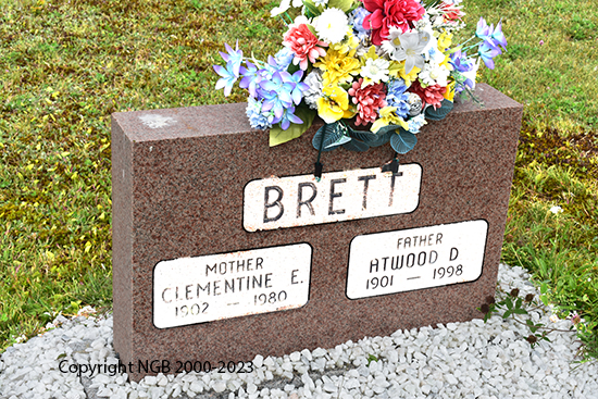 Clemintine E. & Atwood D. Brett