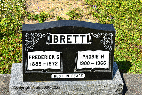 Herbert R. & Phoebe  Brett