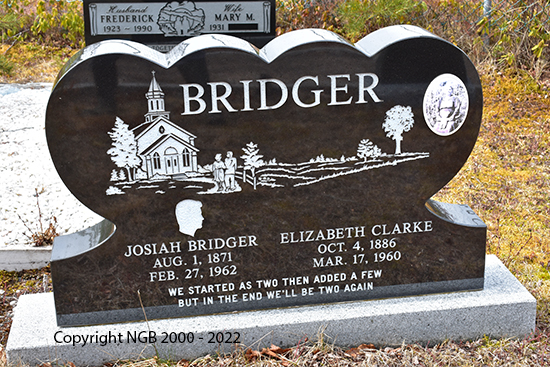 Josiah & Elizabeth Clarke Bridger