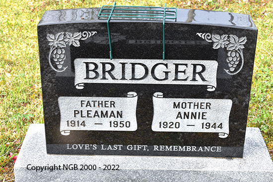Pleaman, Annie & James Bridger