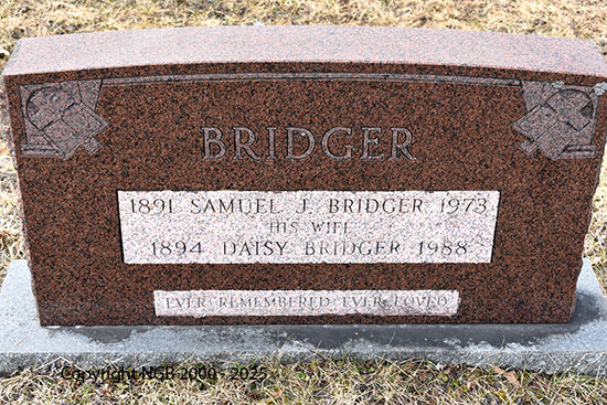Samuel J. & DAisy B ridger