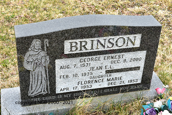 George Ernest & Florence Marie Brinson