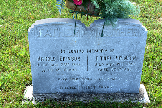 Harold & Ethel Brinson