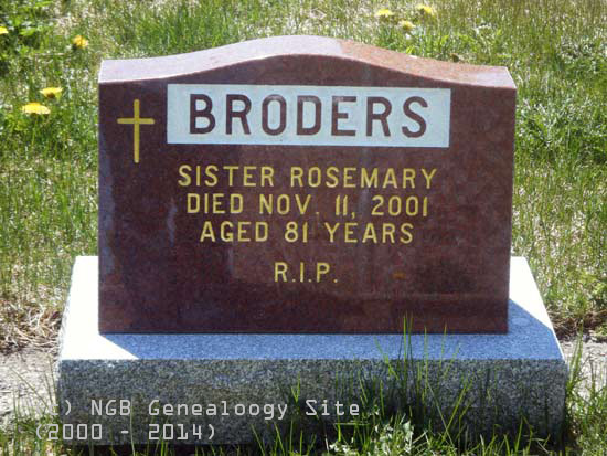 Sr. Rosemary Broders