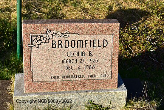 Cecilia B. Broomfield