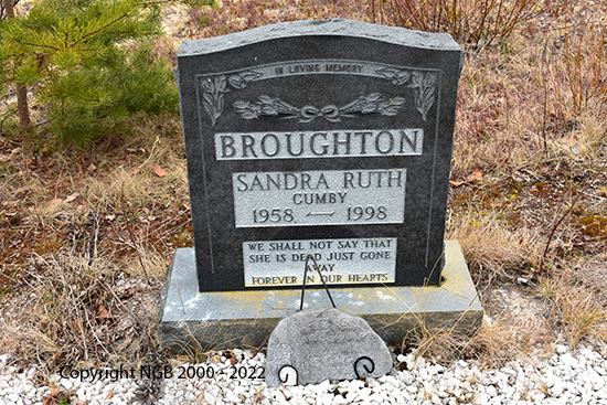 Sandra Ruth Cumby Broughton