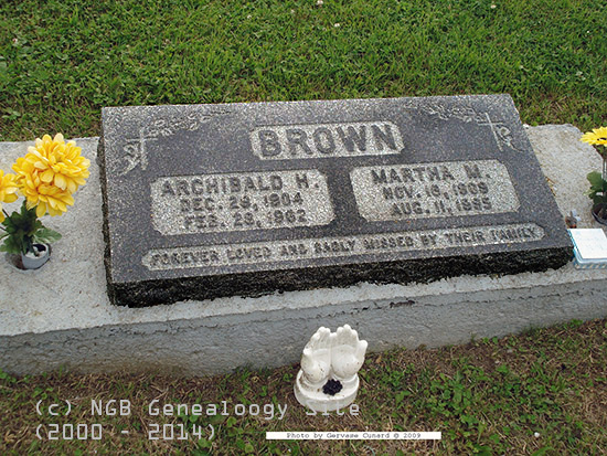 Archibald & Matilda  Brown
