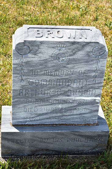 Commandant Arthur G. Brown