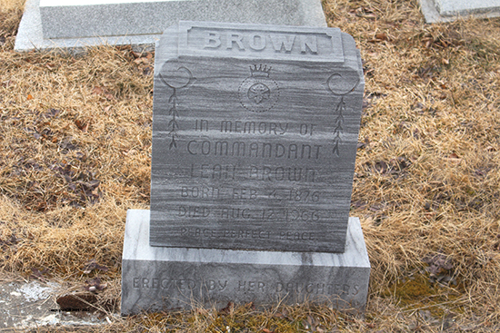 Commandant Leah Brown