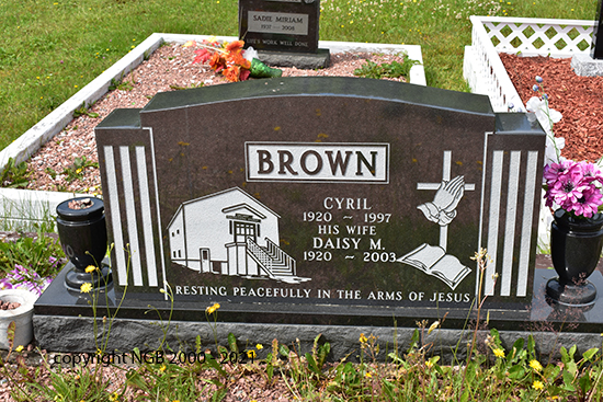 Cyril & Daisy M. Brown