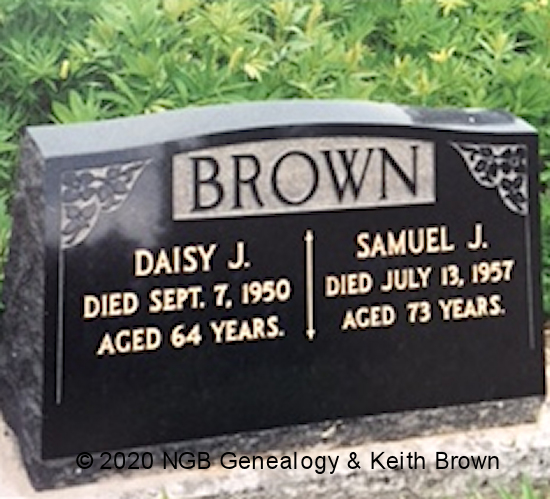 Daisy & Samuel Brown