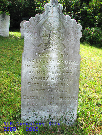 Elizabeth & James Brown