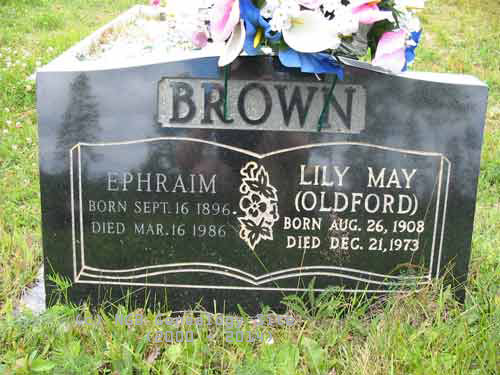 Ephraim and Lily Brown