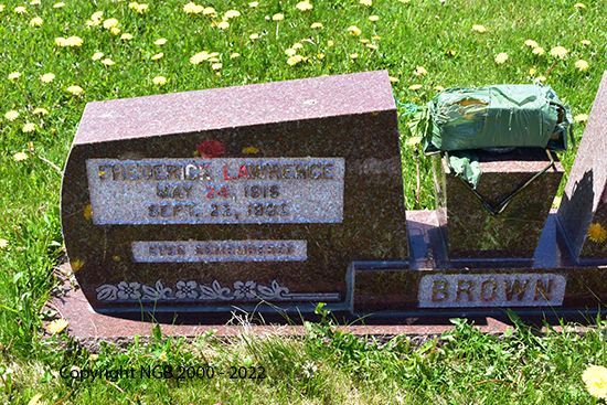 Frederick, Mary &  Adrian  Brown