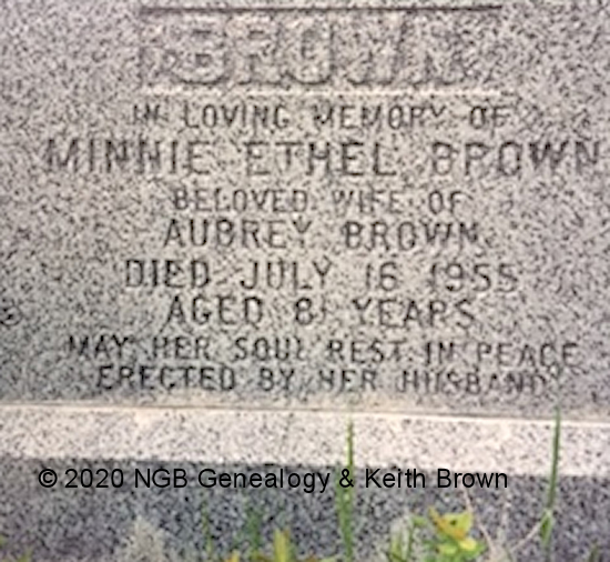 Minnie Ethel Brown