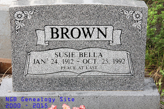 Susie Bella Brown