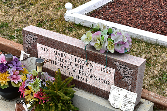 Thomas W. & Mary J. Brown