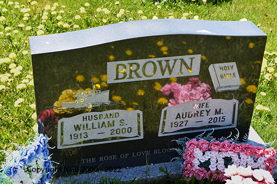 William 
		S. & Audrey M. Brown