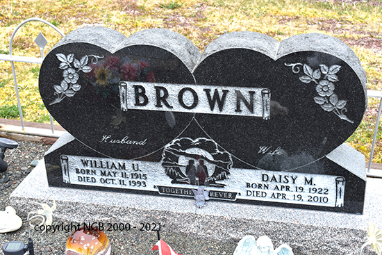 William U. & Daisy M. Brown