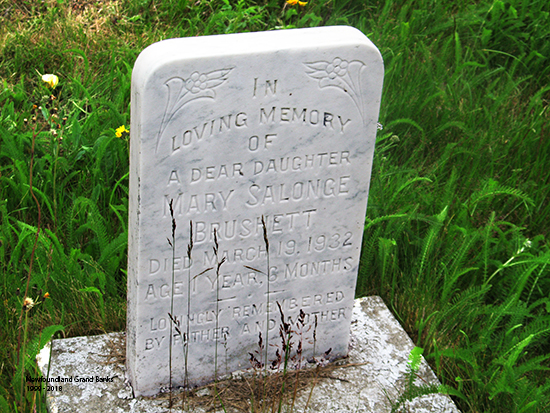 Mary Salonge Brushett