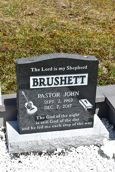 Pastor John Brushett
