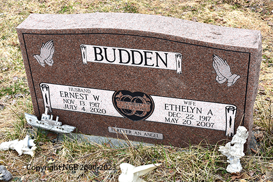 Ernest W. & Ethelyn A. Budden