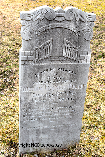William FRancis Budden