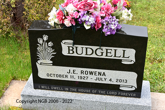 J. E. Rowena Budgell