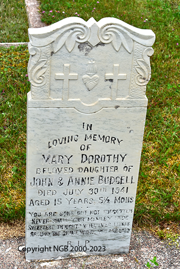 Mary Dorothy Budgell