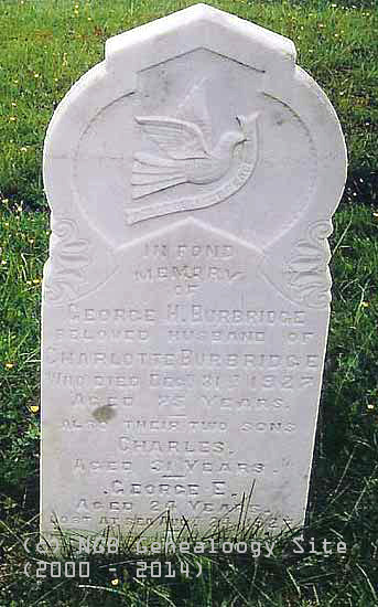 George & sons Charles and George Burbridge