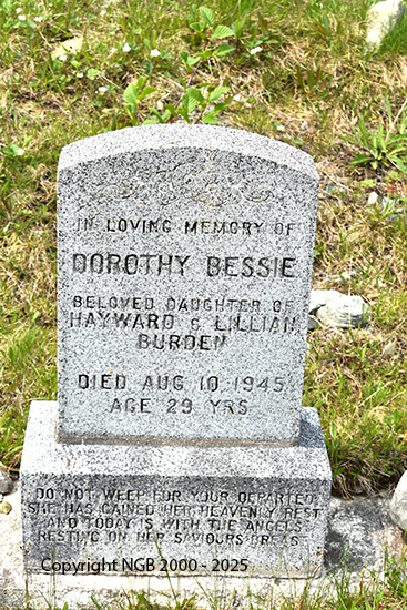 Dorothy Bessie Burden